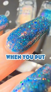 16K views · 410 reactions | Unlocking the hottest glitter nail combo  Holo Taco | Simply Nailogical | Facebook