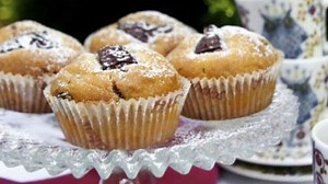 Chokladmuffins med plommon