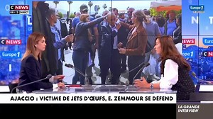 3.8K views · 203 reactions | « À Ajaccio, Éric Zemmour s’est dégagé d’un agresseur qui lui assénait un coup dans le dos. Ne parlons pas d’une "femme", parlons d’un agresseur. Selon le code pénal, ce qu’a fait Éric Zemmour a un nom : la légitime défense. » Sarah Knafo #SarahKnafo | Génération Z | Facebook