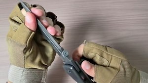 FA52 Heavy Spring-Assisted knife, 5'' Assisted-Opening knife Folding Pocket knives for men, Walnut Handle Survival Knives, Safety Pin, Pocket Clip, Liner Lock, With clip multifunctional EDC knife