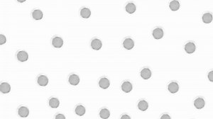 A white and gray polka dot pattern is shown