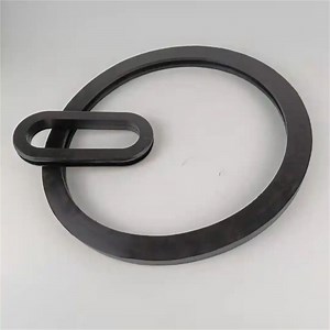 [Hot Item] Resistant Strong Sealing Sanitary Black Fluorine Rubber FKM Seal Parts Rubber Gasket