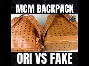 MCM BACKPACK: Ori vs Fake