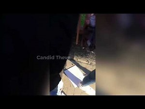 Candid paper crush by girls on street - Day #1 Part I