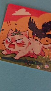 Autocollant drôle en vinyle « Chat contre oiseau » : Meme chat qui court - Etsy France