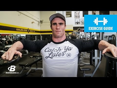 Calum von Moger's Chest Warm-Up