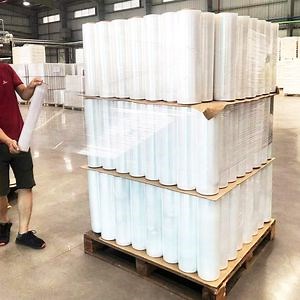 [Hot Item] Wholesale Colored Packaging Plastic Shrink Wrap PE Plastic Pallet Jumbo Stretch Film