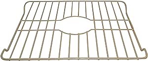 Better Houseware Sink Protectors for Kitchen Sink, Protective Metal Grid, 18.1x12.3x1 inches, Almond Kitchen Sink Mat to Shield Sink Base from Scratches, Rust-Resistant Coating, L