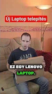 Új Laptop telepítés