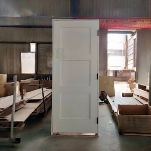 [Hot Item] 30 X 80 Prehung Solid Core Interior Shaker Wooden Door with Frame