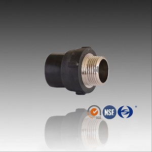 [Hot Item] HDPE Brass Threaded Male Coupling Male Adaptor Male Connector