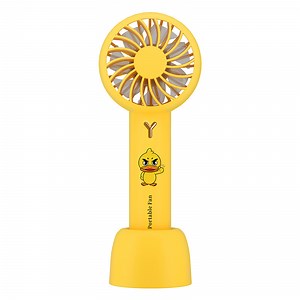 [Hot Item] USB Rechargeable Desktop Table Stand Air Cooler Hand Held Electric Small Handheld Portable Mini Fan