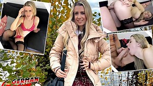 German Scout - Slim Office Girl Adriana Sweetblonde Pick up for Casting Fuck in Berlin - NicePorn.Tv