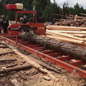Wood-Mizer’s diesel and petrol sawmills don’t need power lines. Just set up next to the trees and start cutting. Less hauling. Less fuss. More timber, faster. #WoodMizerWednesday #SmartSawmilling #OffGridMilling #ThinKerfBlades #MobileMilling #LessWaste #SustainableSawmilling #BushreadySawmills #WoodMizerAfrica | Wood-Mizer