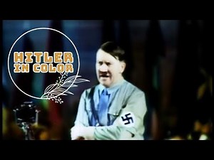 Adolf Hitler Speech in Color 1933 | State of Nazi Union
