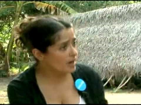 SALMA HAYEK Breast Feeds A Hungry African Child | Actress Act Of Love !