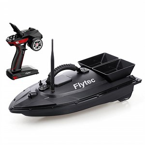 [Hot Item] Flytec V500 Large Capacity Carp Fish Fishing Tool with 1.5kg Loading Waterproof Remote Control RC Bait Boat for Fishing