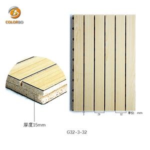 [Hot Item] Premium Wood Fireproof Acoustic Wall Panels for Sound Absorption