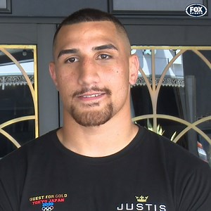 Amateur boxing star Justis Huni will fight the Australian Heavyweight Champion in his professional debut on #FoxSports on October 22. The debutant has revealed his massive ambitions in the pro ranks. | MAIN EVENT
