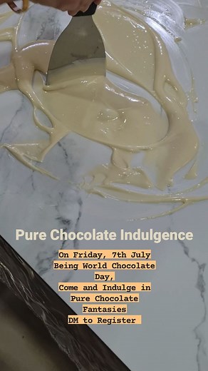 #worldchocolateday #chocolatemakingclasses #indianchocolatier...