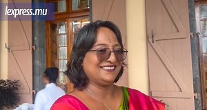 Naveena Ramyad: «Très émue d'être l'une des cinq femmes ministres» Elle a prêté serment comme ministre du Développement industriel, des PMEs et des coopératives ce mercredi 14 février. Naveena Ramyad qui était jusque là Chief Whip obtient cette promotion. | L'express Maurice