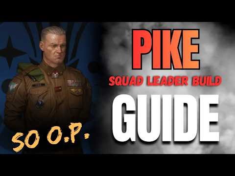 Commander Pike! | Squad Leader Build Guide | MENACE
