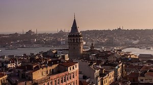 Galata Tower Historical Peninsula Istanbul Timelapse Stock Footage Video (100% Royalty-free) 1045539928 | Shutterstock