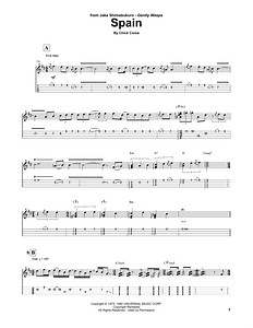 Chick Corea Spain Transcription Pdf