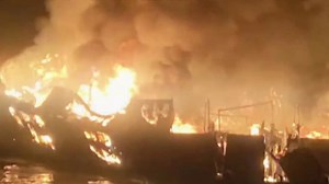 All six crew members asleep when fire broke out on California diving boat, NTSB finds