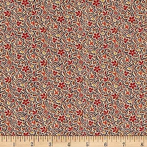 Amazon.com: Andover Riviera Rose Mosaic Tan Quilt Fabric