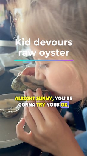 12 reactions · 3 comments | Adventurous Eater #fbreels #kids #foodie #oysterlover #dadlife #shellfish | Eddie and his Hombres | Facebook