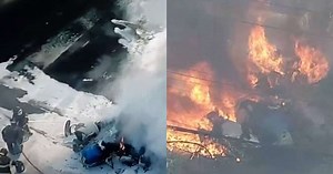 Avião cai em São Paulo e deixa mortos; imagens são impressionantes