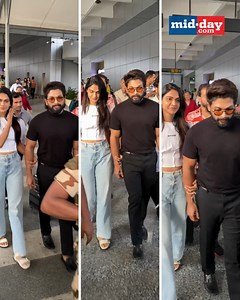 #watch | Mid-Day Entertainment Allu Arjun and his wife Allu Sneha Reddy arrive in style for the National Film Awards. 🌟🎬 #AlluArjun #alluarjunfc #alluarjunfan #alluarjunarmy #alluarjunlover #alluarjundance #allusnehareddy #nationalfilmawards #NationalFilmAwards2023 #MiddayEntertainment #entertainment #CelebSpotted #celebrityspotting #mumbai | MiD DAY