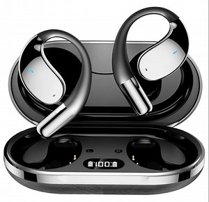 [Hot Item] Yyk-Q39 Auriculares verdaderamente inalámbricos de alta calidad Ows con diseño de oreja abierta para deportes, con cancelación de ruido y IP54 impermeables
