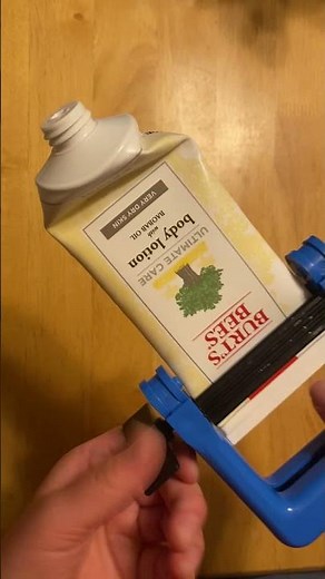 Life Hack: Get Every Drop of Lotion