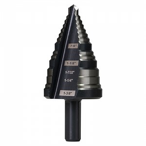 [Hot Item] HSS Step Drill Bit for Metal Plastic Wood Aluminum Heavy Duty Unibit with Multi-Hole Size