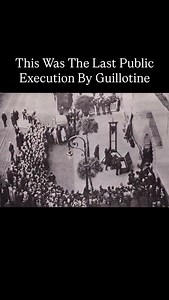 Eugen Weidmann (5 February 1908 – 17 June 1939) was a German criminal and serial killer who was executed by guillotine in France in June 1939, the last public execution in France. The “hysterical behaviour” by spectators was so scandalous that French President Albert Lebrun immediately banned all future public executions. However, the guillotine remained the official method of execution in France until the death penalty was abolished in 1981, just not for the public to view. The final three guil