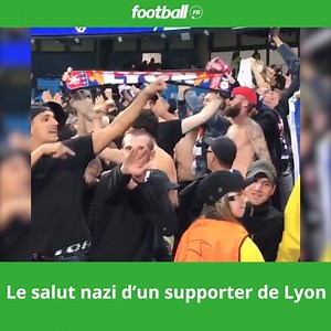 51K views · 518 reactions | SCANDALEUX ! Un supporter de Lyon fait un salut nazi !  www.football.fr | Football.fr | Facebook