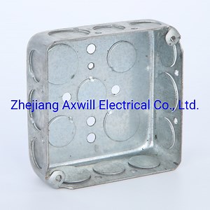[Hot Item] UL Listed Malleable Iron Metal Electric Outlet Box Size, Floor Outlet Box
