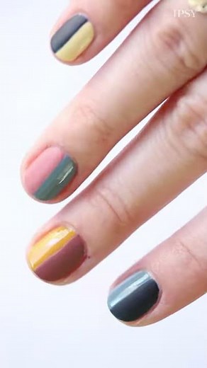 Color Block Nails | IPSY