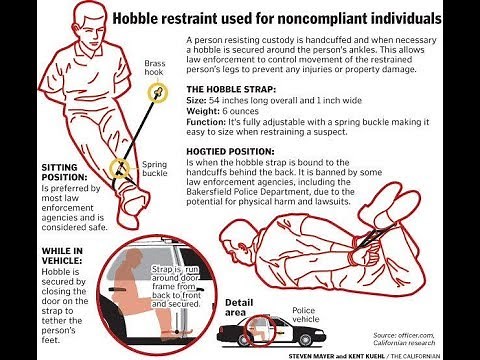 What Is A Police Hobble & How It Is Used To Restrain People