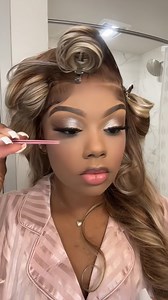 That felt like a lot but it cane out cute💗, the perfect combination of makeup and wig🙌🏽 wig link: https://ishowbeauty.com/collections/highlight-wigs/products/brown-wig-with-blonde-highlight-body-wave-human-hair-wigs?utm_source=facebook&utm_medium=post&utm_campaign=myd20231021&utm_content=Highlight P4/613bw ISHOW Highlights P4/613 Body Wave 13x4 Lace Front Wig🎉 🎀 Halloween Sale 👏🏽Colored wig: 20% off, Code: HB20 🤗Comment ”link“ or Dm us to get same hair 🙌🏽Buy now, pay later With Paypal 