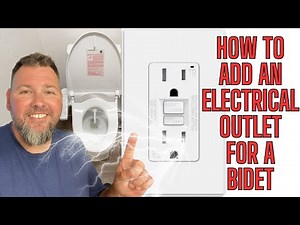 How to Add an Electrical Outlet for a Bidet