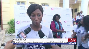 Girls in ICT: 12 girls from low-income backgrounds equipped to become tech savvy. | JoyNews