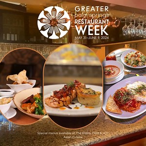 🌟 Ready for a culinary adventure? Fantasy Springs has partnered with Greater Palm Springs Restaurant Week from May 31-June 9, offering special menus at POM, The Bistro, and JOY Asian Cuisine. Click the link to view menus and make reservations. https://bit.ly/4bLZxuc #DineGPS #FantasySprings | Fantasy Springs Resort Casino