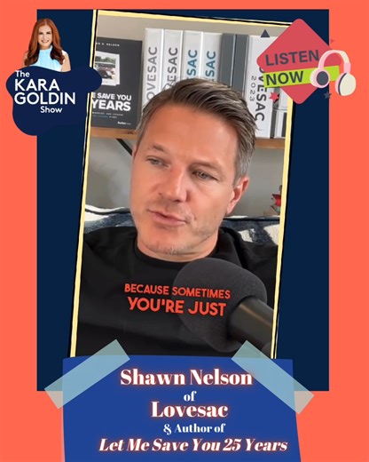 ALWAYS a pleasure to speak with Kara Goldin. I recently joined her podcast for an important discussion about how when you're in the weeds and EVERYTHING feels like it's moving a million miles an hour, you have a choice... quit or keep going. 💪👊⚡ Listen to my full conversation with Kara and check out her podcast. #LetMeSaveYou25Years #Mistakes #Miracles #TheKaraGoldinShow | Shawn Nelson
