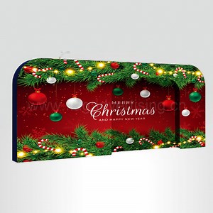 [Hot Item] Customized 3D Square Concave Backwall Advertising Banner Display Rack