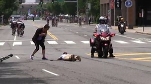 Sécurité à revoir (Course de vélo)