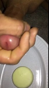 Cum on Oreo white choc