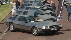 DeLorean cars gathered at Stormont today as part of a weekend of events for the The DeLorean Revival | UTV Northern Ireland